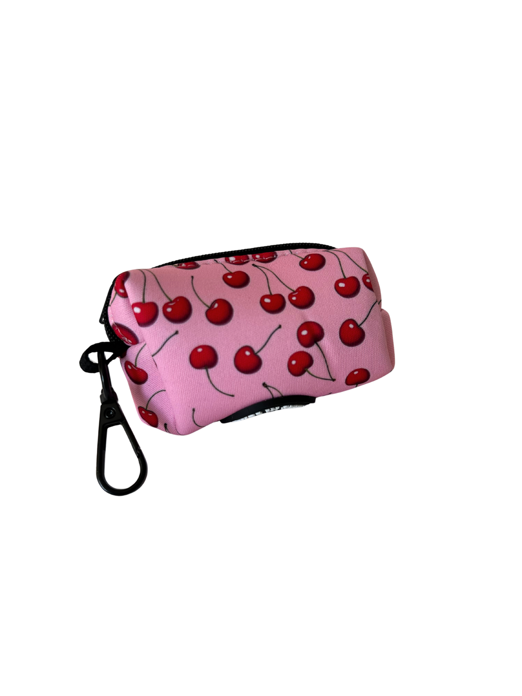 Cherry Print Poo Bag Holder