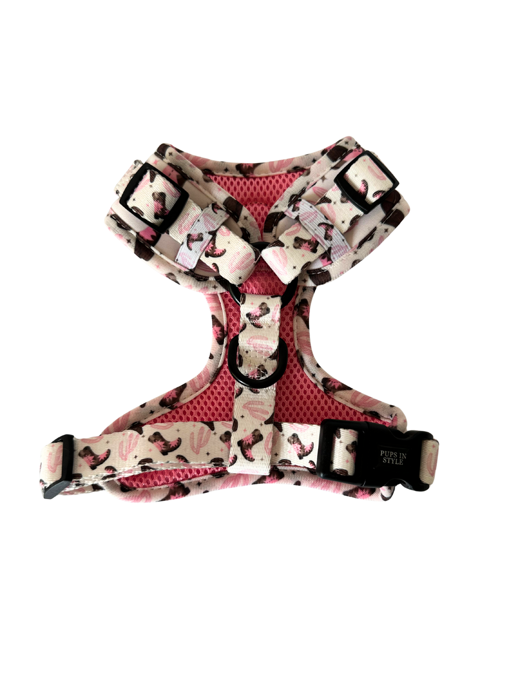 Cowboy Print Harness