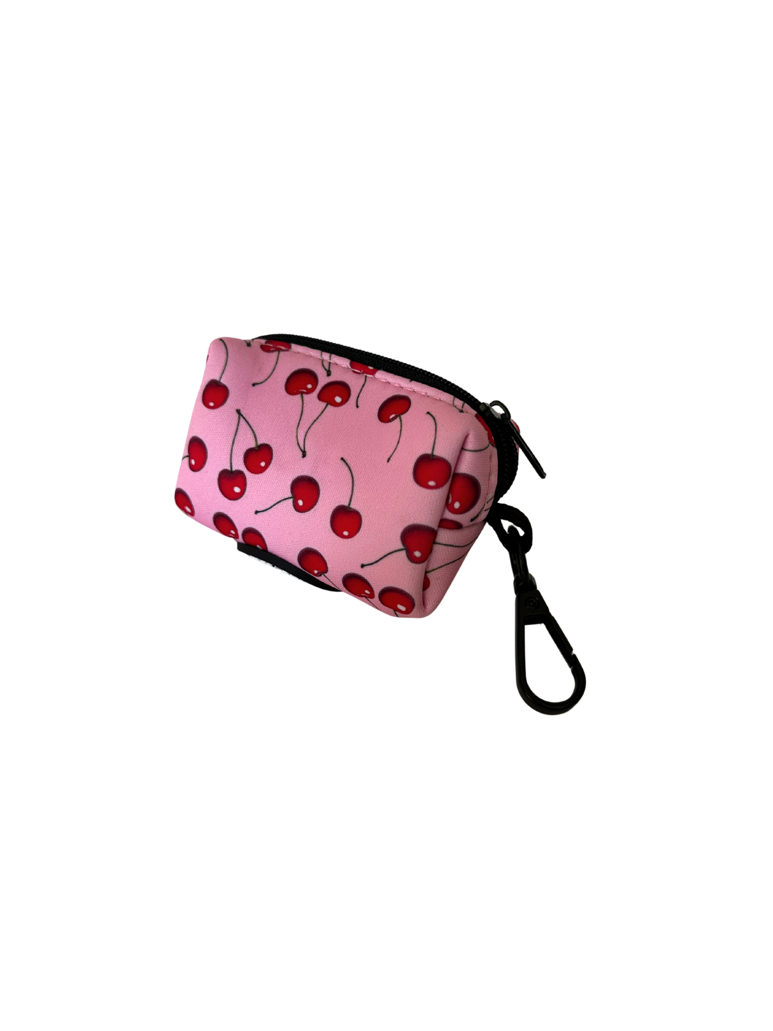 Cherry Print Poo Bag Holder