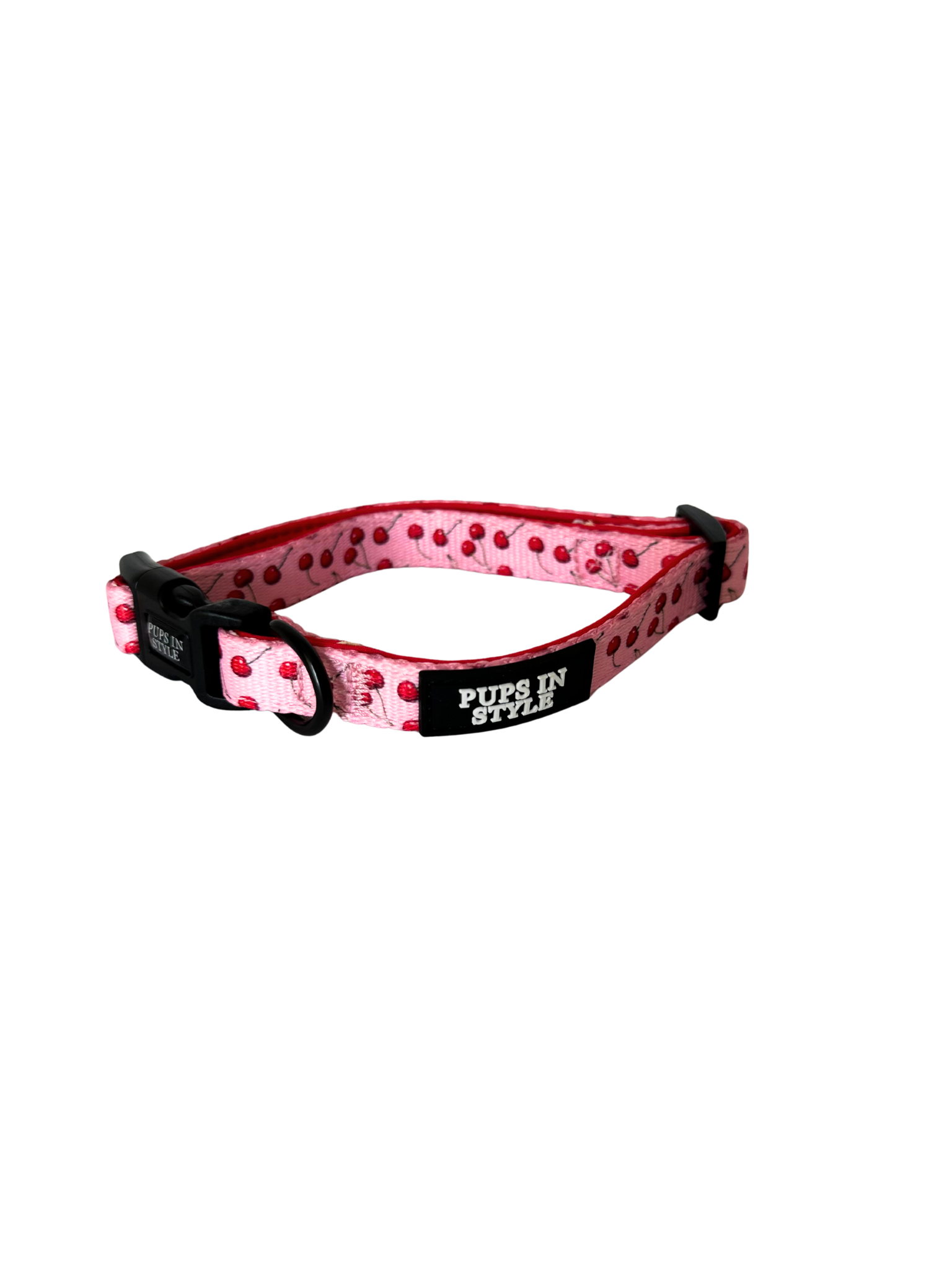 Cherry Print Collar